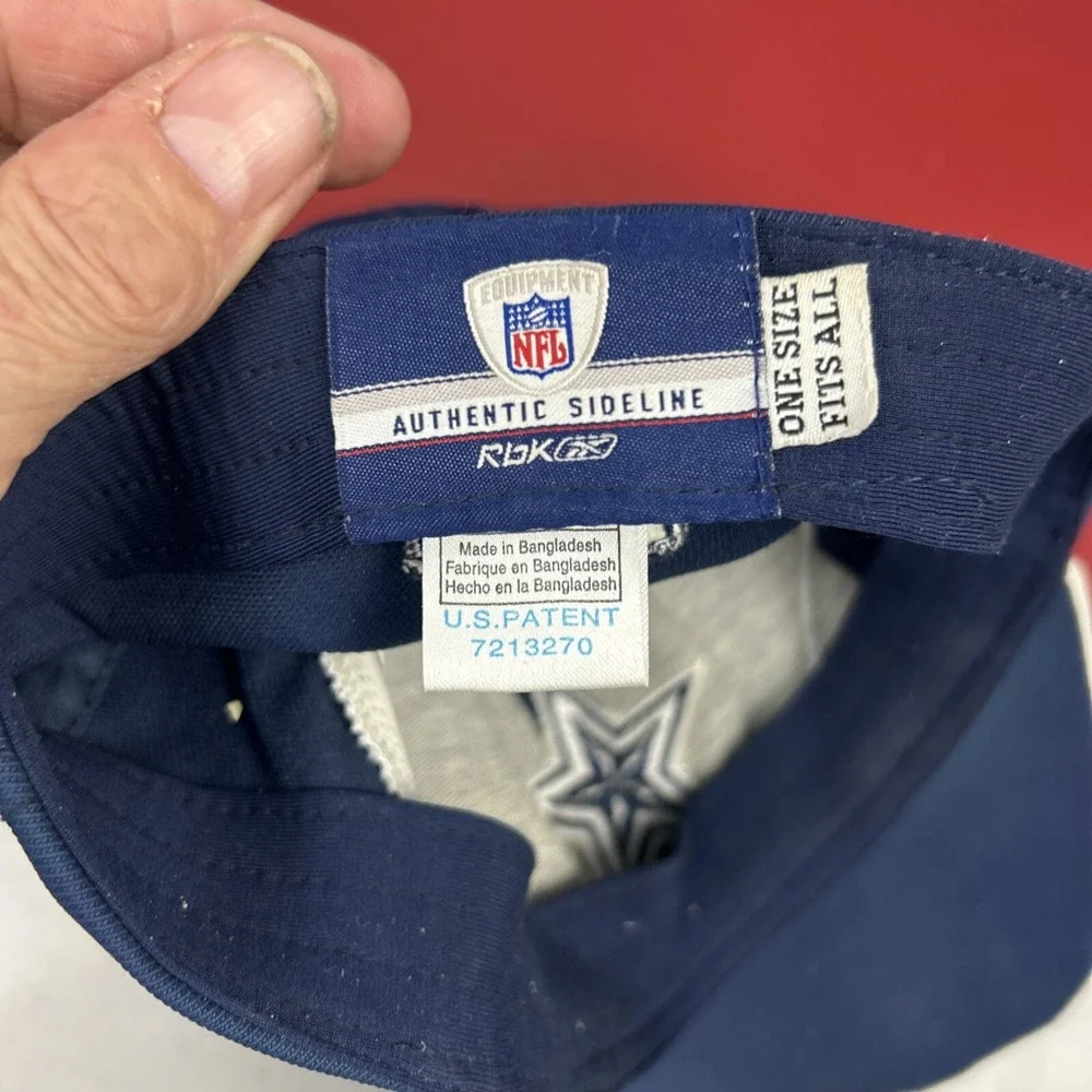 Vintage Dallas Cowboys Hat‎ Cap Mens Strapback Blue Reebok Americas Team Splash